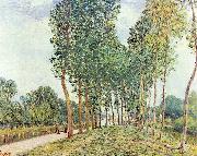 Alfred Sisley Ufer der Loing bei Moret oil painting artist